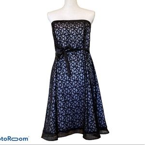 WHBM Lace Strapless Dress